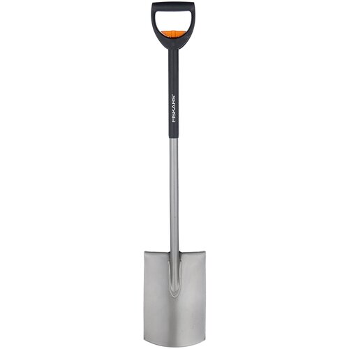 Лопата совковая FISKARS SmartFit 1000620 105-125 см, черный фото