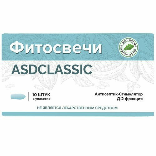 фото Фитосвечи АСД-2 Дорогова ASDCLASSIC от (2 упаковок) Материа Био Профи Центр