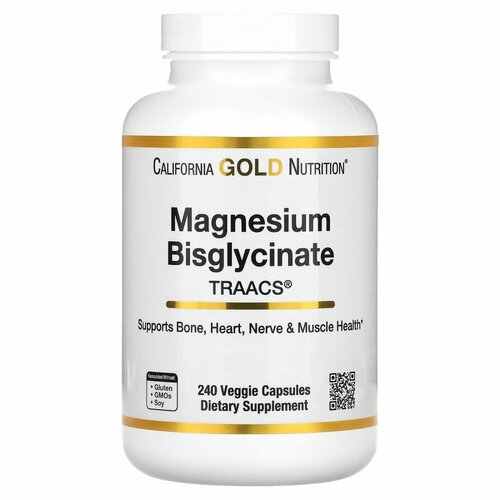 фото California Gold Nutrition Magnesium Bisglycinate капс.