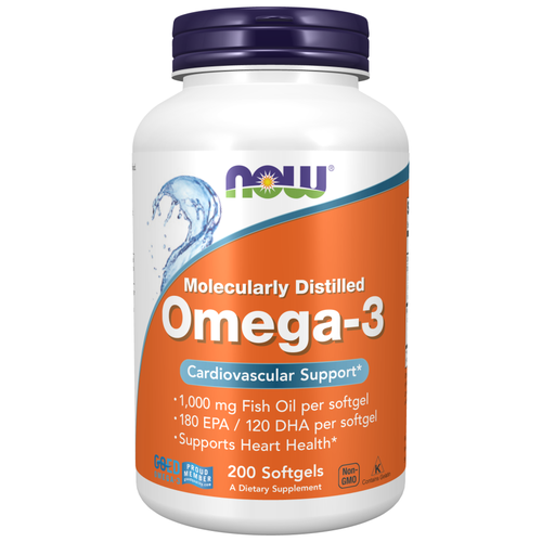 фото Omega-3 капс., 1000 мг, 180 мл, 1.4 г, 200 шт.