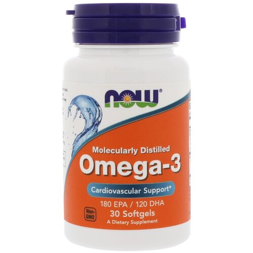 фото Omega-3 капс., 1000 мг, 100 мл, 30 шт.