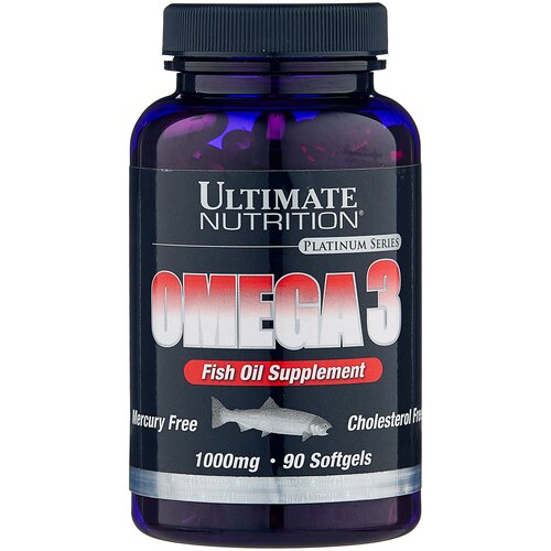 фото Ultimate Nutrition Omega 3 1000 мг. (90 капс)