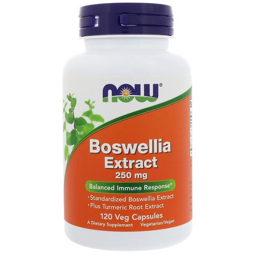 фото Boswellia Extract капс., 250 мг, 160 г, 120 шт.