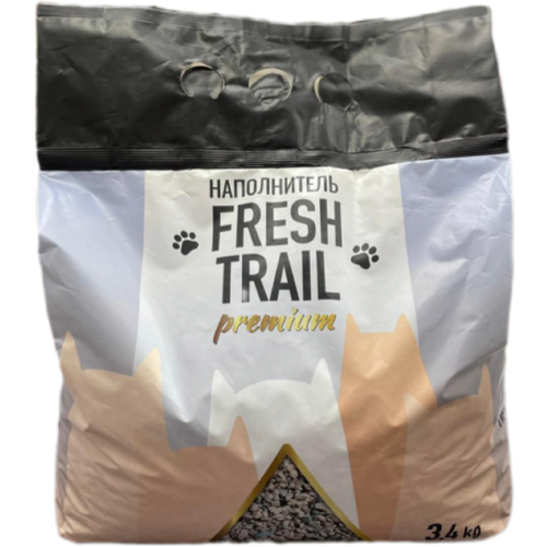 фото FRESH TRAIL PREMIUM наполнитель для кошачьего туалета (аналог Fresh Step) 3.4 кг