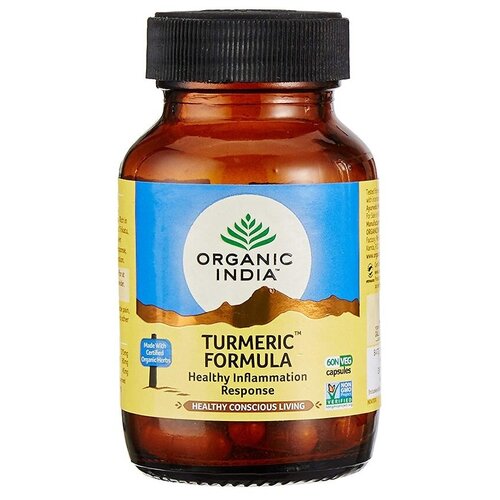 фото Турмерик Формула марки Органик Индия (Turmeric formula Organic India), 60 капсул