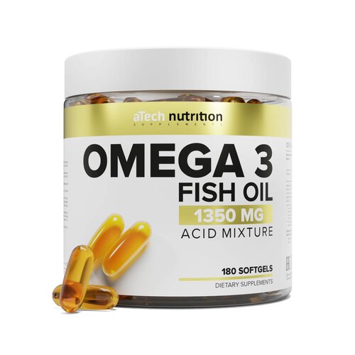 фото Omega 3 мягк. капс., 1.35 г, 180 шт.