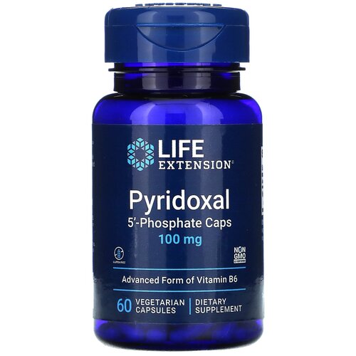 фото Life Extension Pyridoxal 5'-Phosphate, 40 г, 100 мг, 60 шт.