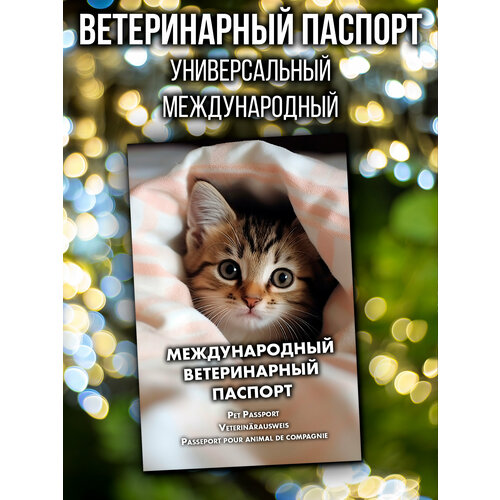 фото Ветеринарный паспорт для кошек и котят международный