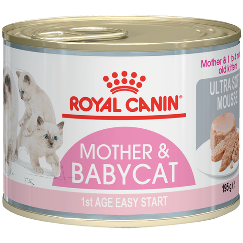 фото Влажный корм Royal Canin Mother & Babycat (Babycat Instinctive canned) 195 г (мусс)