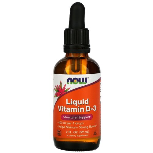 фото Liquid Vitamin D-3 фл., 400 МЕ, 59 мл, 270 г