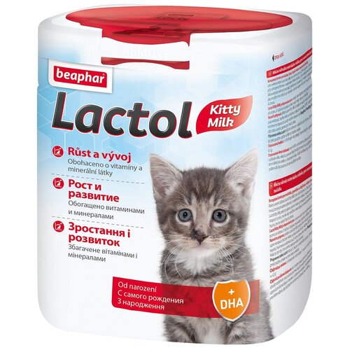 фото Сухая молочная смесь для котят Beaphar Lactol Kitty Milk, 500 г