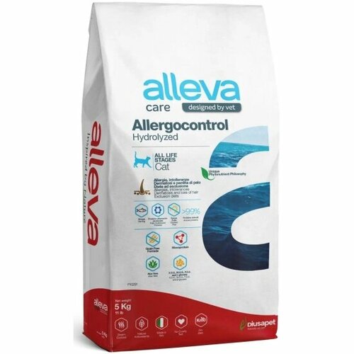 фото Корм сухой Alleva Care Allergocontrol полнорационный, для кошек, 5 кг