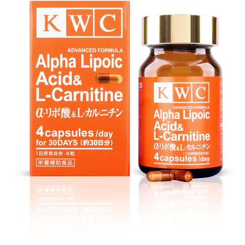 фото KWC Alpha Lipoic acid &L-carnitine капс., 105 г, 120 шт.