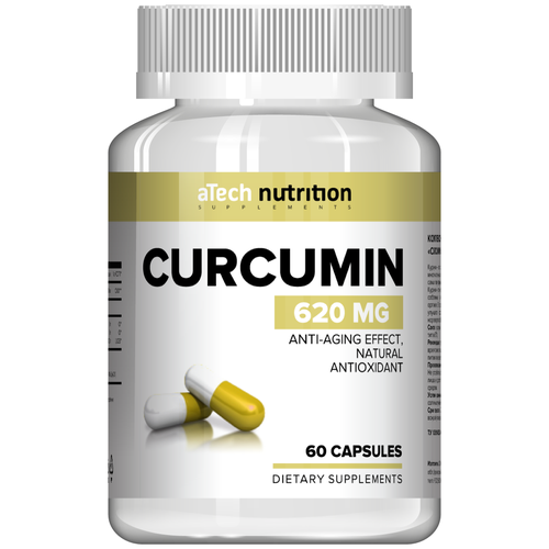 фото Curcumin капс., 500 мг, 0.62 г, 60 шт.