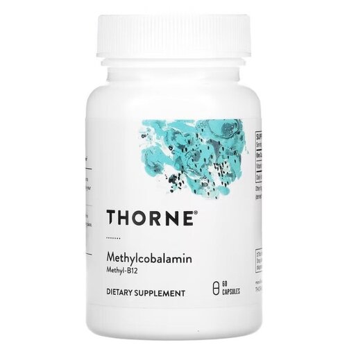 фото Thorne Methylcobalamin (Метилкобаламин) 1 мг 60 капсул