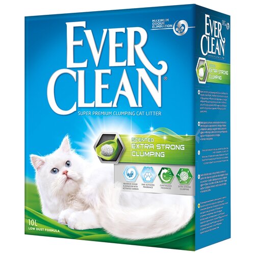 фото Комкующийся наполнитель Ever Clean Extra Strong Scented, 10л, 1 шт.