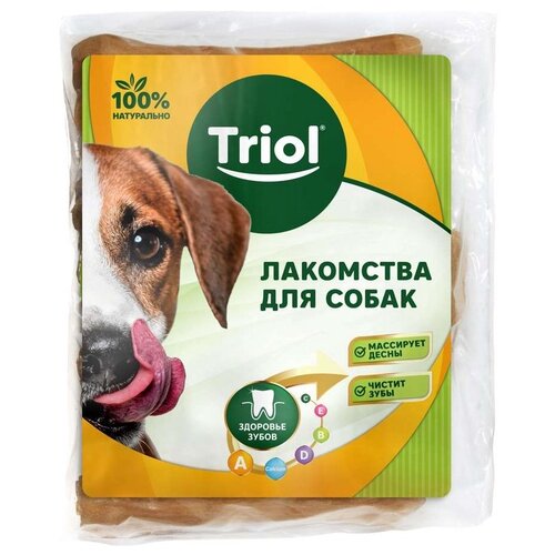 фото Лакомство для собак Triol Кость из жил 10 см, 300 г