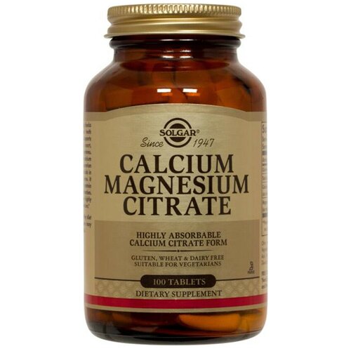 фото Solgar Calcium Magnesium Citrate таб., 100 шт.