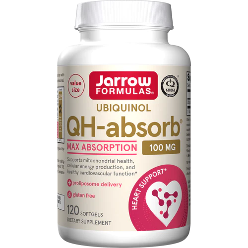 фото Jarrow Formulas Ubiquinol QH-Absorb 100 mg 120 softgels/