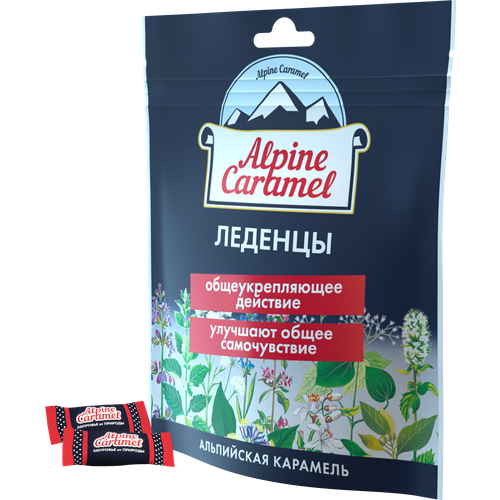 фото Alpine Caramel Альпийская Карамель леденцы, 75 г