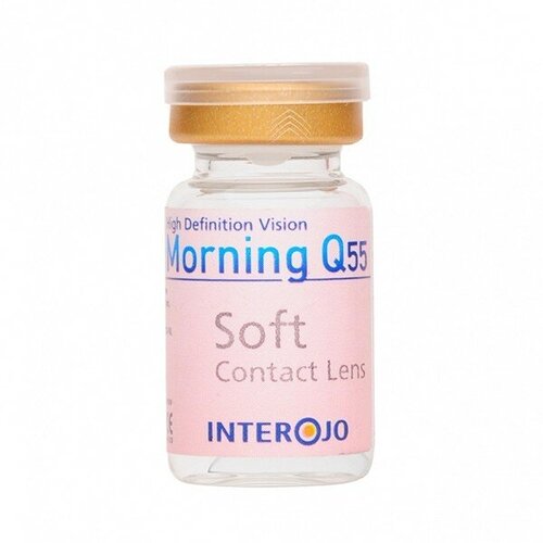 фото Контактные линзы Interojo Morning Q55 vial, 1 шт., R 8,8, D +2,25