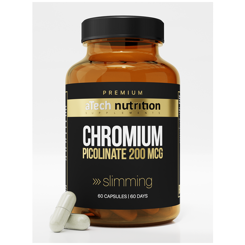 фото Premium Chromium Picolinate капс., 100 г, 60 шт.