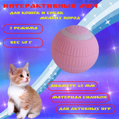 фото Интерактивный мяч Automatic Cat Teaser Ball для кошек и собак