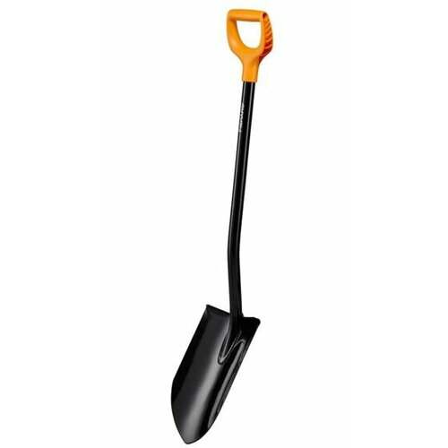 Лопата штыковая FISKARS XL Blade (1067516) с удлиненным лезвием, черная фото