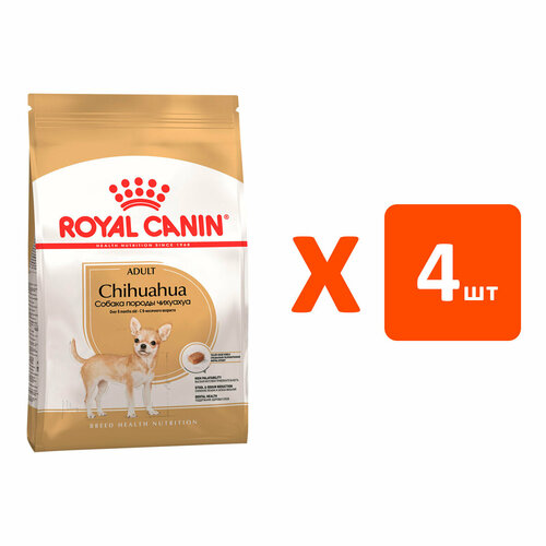 фото ROYAL CANIN CHIHUAHUA ADULT для взрослых собак чихуахуа 1,5 кг х 4 шт