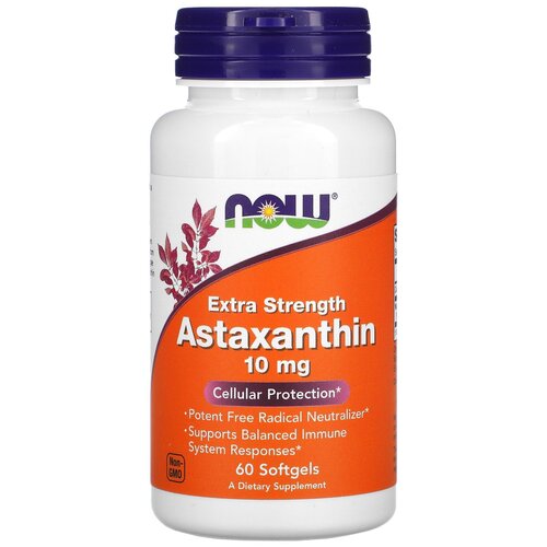 фото Astaxanthin капс., 10 мг, 150 мл, 70 г, 60 шт.