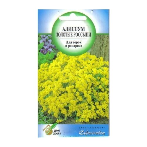 Алиссум многолетний Золотые Россыпи, 70 семян фото