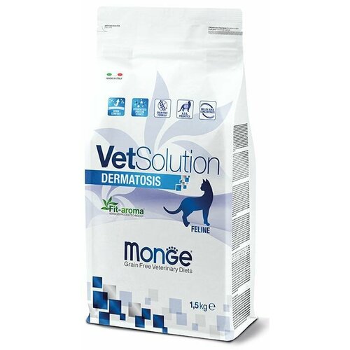 фото Корм для кошек Dermotosis Vet Solution беззерновой, 1,5 кг