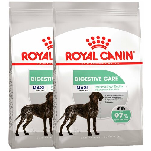 фото Сухой корм ROYAL CANIN MAXI DIGESTIVE CARE для взрослых собак крупных пород для поддержания здоровья пищеварительной системы (3 + 3 кг)