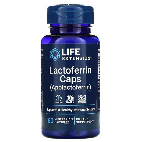 фото Life Extension Lactoferrin Caps (Лактоферрин) 60 капсул