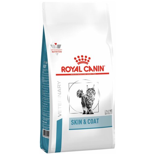 фото ROYAL CANIN SKIN & COAT для кастрированных котов и стерилизованных кошек с чувствительной кожей и шерстью (1,5 кг х 6 шт)