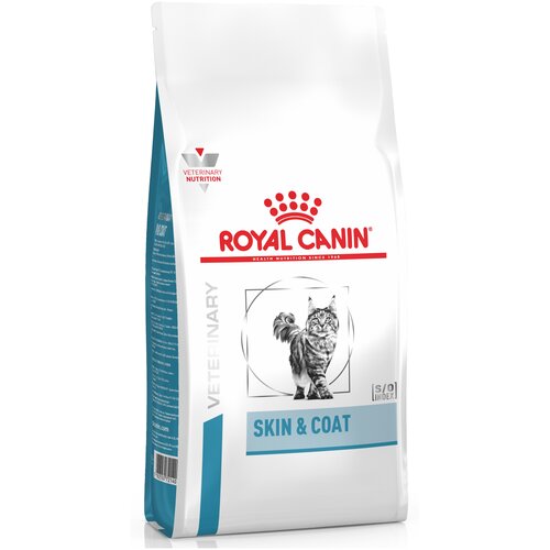 фото Сухой корм для стерилизованных кошек Royal Canin Skin & Coat при проблемах кожи и шерсти 2 шт. х 400 г