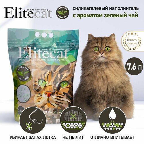 фото Наполнитель для кошачьего туалета впитывающий ELITECAT 