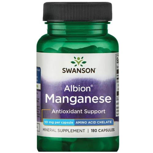 фото Swanson Альбион Марганец Albion Manganese 10mg 180капс