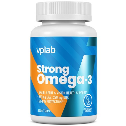 фото VPLab Strong Omega-3 капс., 87 г, 60 шт.