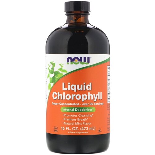 фото NOW Liquid Chlorophyll 473 мл.