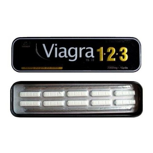 фото Виагра 123 (Viagra 123) - препарат для потенции 10 шт.