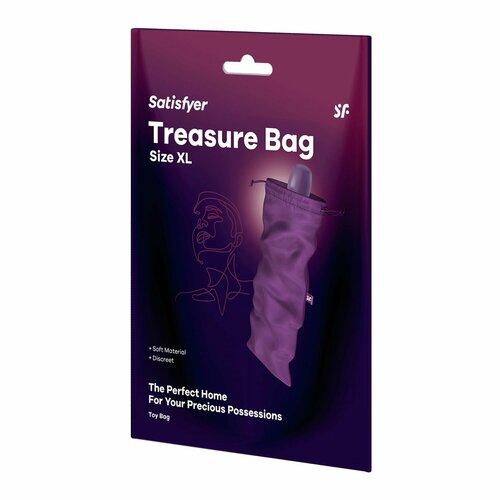 фото Фиолетовый мешочек для хранения игрушек Treasure Bag XL