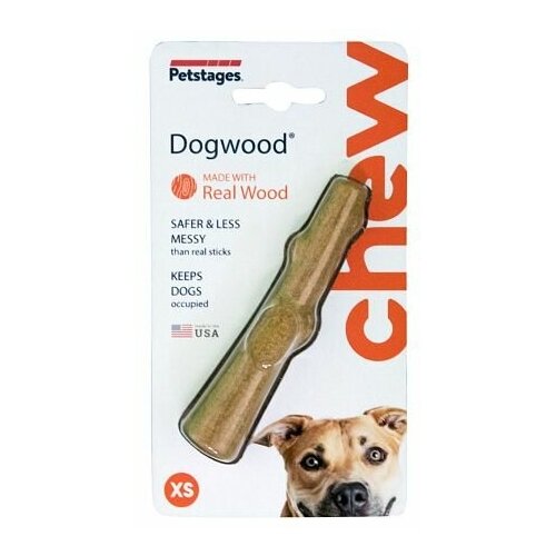 фото Petstages Игрушка для собак Dogwood палочка, 10см