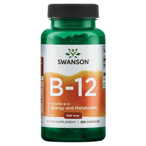 фото Vitamin B-12, 500 мкг, 100 г, 250 шт.