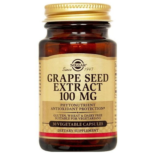 фото Solgar Grape Seed Extract капс., 100 мг, 150 г, 30 шт.