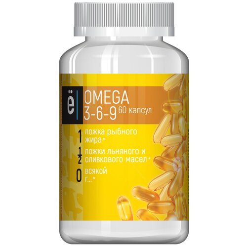 фото Ёбатон Omega 3-6-9 капс., 1.63 г, 60 шт.