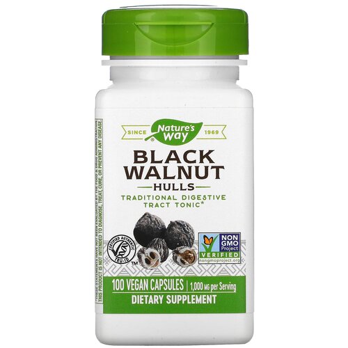 фото Капсулы Nature's Way Black walnut Hulls, 110 г, 100 шт.