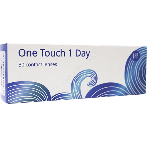 фото Контактные линзы OKVision One Touch 1 Day, 30 шт., R 8,6, D -0,5, 1 уп.