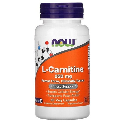 фото L-Carnitine капс., 250 мг, 200 г, 60 шт.