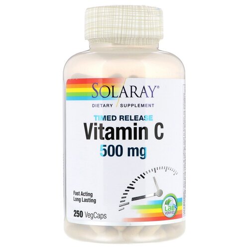 фото Vitamin C, 500 мг, 290 г, 250 шт.